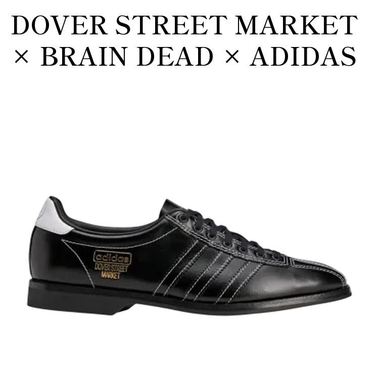 【お取り寄せ商品】DOVER STREET MARKET × BRAIN DEAD × ADIDAS ORIGINALS BOWLING CORE BLACK ドーバーストリートマーケット × ブレインデッド × アディダスオリジナルス ボウリング コアブラック JP9838 メンズ レディース 人気 おしゃれ