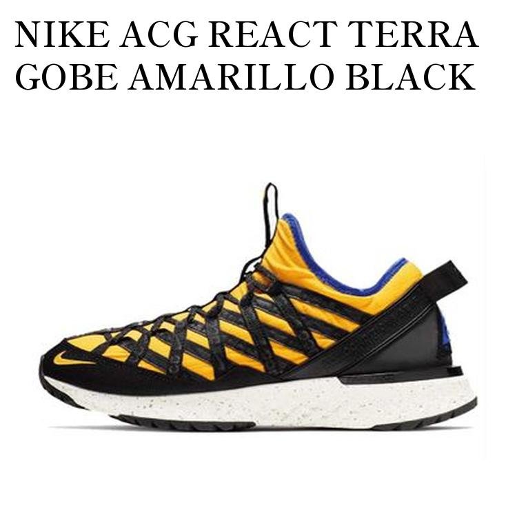 NIKE ACG REACT TERRA GOBE AMARILLO BLACK ナイキ ACG リアクト テラ ゴービー アマリロ ブラック BV6344-700 メンズ レディース 人気 おしゃれ