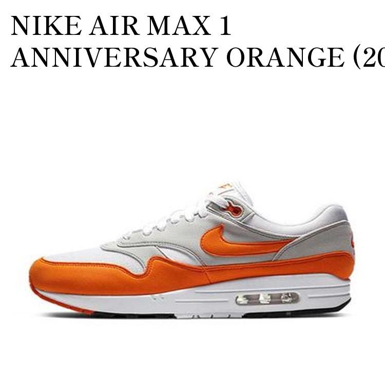 NIKE AIR MAX 1 ANNIVERSARY ORANGE (2020) ナイキ エア マックス 1 アニバーサリー オレンジ (2020) DC1454-101 メンズ レディース 人気 おしゃれ