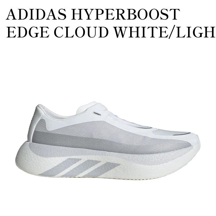 Rakuten - 【お取り寄せ商品】ADIDAS HYPERBOOST EDGE CLOUD WHITE/LIGHT SOLID GREY アディダス ハイパーブースト エッジ クラウドホワイト/ライトソリッドグレー KK0288 メンズ レディース 人気 おしゃれ