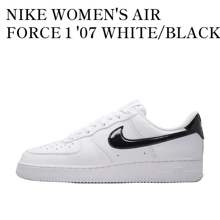 NIKE WOMEN'S AIR FORCE 1 '07 WHITE/BLACK ナイキ ウィメンズ エアフォース1 '07 ホワイト/ブラック IV5102-101 メンズ レディース 人気 おしゃれ