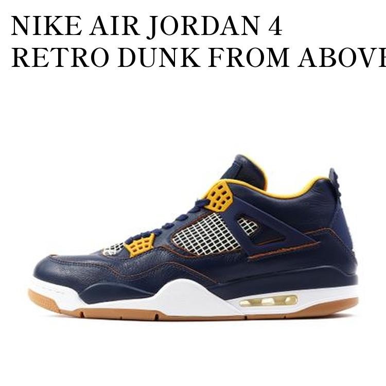 NIKE AIR JORDAN 4 RETRO DUNK FROM ABOVE ナイキ エアジョーダン4 レトロ ダンク フロム アバブ 308497-425 メンズ レディース 人気 おしゃれ