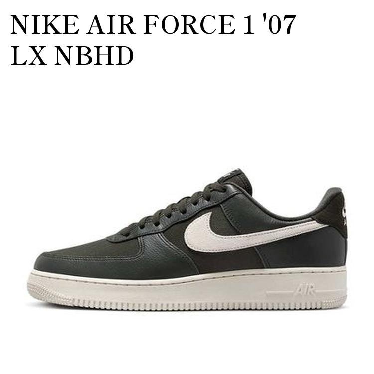 Rakuten - 【お取り寄せ商品】NIKE AIR FORCE 1 '07 LX NBHD SEQUOIA/LIGHT OREWOOD BROWN ナイキ エアフォース1 '07 LX NBHD セコイア/ライトオールウッドブラウン DV7186-301 メンズ レディース 人気 おしゃれ