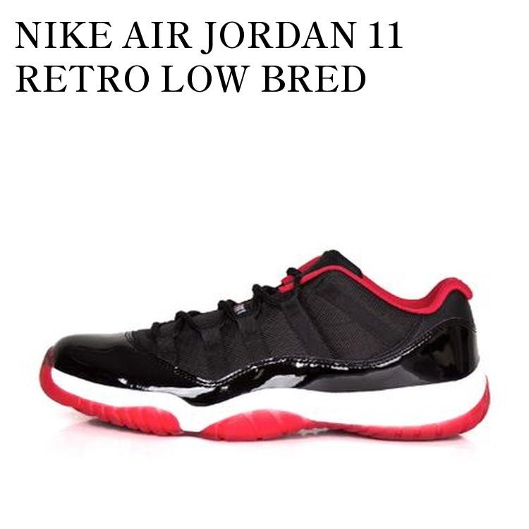 NIKE AIR JORDAN 11 RETRO LOW BRED ナイキ エアジョーダン11 レトロ ロー ブレッド 528895-012 メンズ レディース 人気 おしゃれ