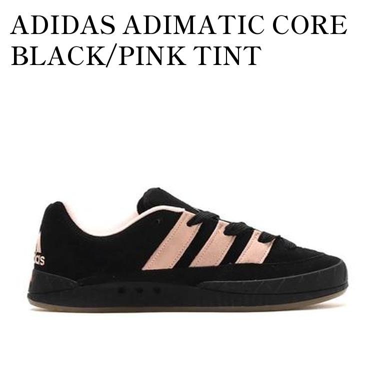 ADIDAS ADIMATIC CORE BLACK/PINK TINT アディダス アディマティック コアブラック/ピンクティント GY2092 メンズ レディース 人気 おしゃれ