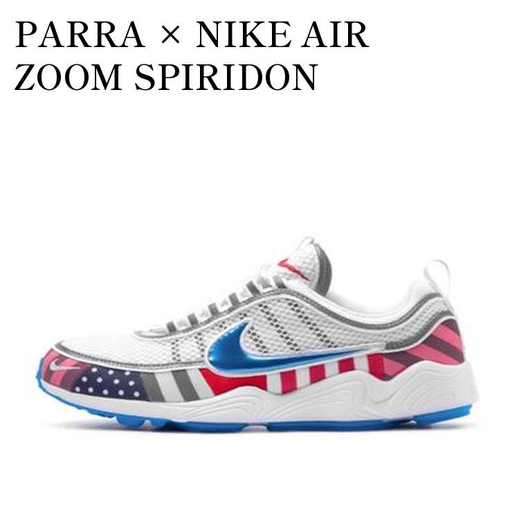 PARRA × NIKE AIR ZOOM SPIRIDON パラ × ナイキ エアズーム スピリドン AV4744-100 メンズ レディース 人気 おしゃれ