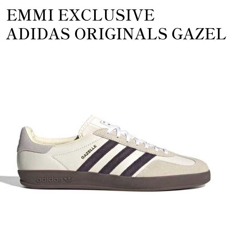 EMMI EXCLUSIVE ADIDAS ORIGINALS GAZELLE INDOOR OFF WHITE/AURORA BLACK/GUM エミ別注 アディダス オリジナルス ガゼル インドア オフホワイト/オーロラブラック/ガム IH8548 メンズ レディース 人気 おしゃれ