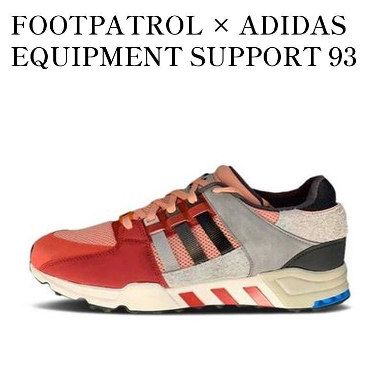 �ڤ����󤻾��ʡ�FOOTPATROL �� ADIDAS EQUIPMENT SUPPORT 93 THREE PEAKS �եåȥѥȥ����� �� ���ǥ����� �����åץ��� ���ݡ��� 93 ���꡼ �ԡ����� S42556 ��� ��ǥ����� �͵� �������