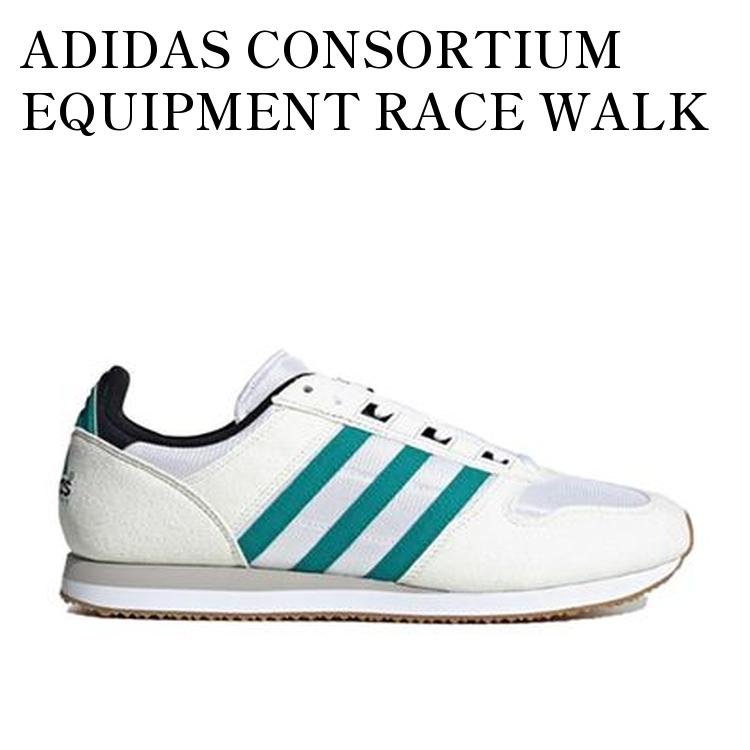 ADIDAS CONSORTIUM EQUIPMENT RACE WALK FOOTWEAR WHITE/CORE BLACK/FOOTWEAR WHITE アディダス コンソーシアム エクイップメント レースウォーク フットウェア ホワイト/コア ブラック/フットウェア ホワイト S29093 メンズ レディース 人気 おしゃれ