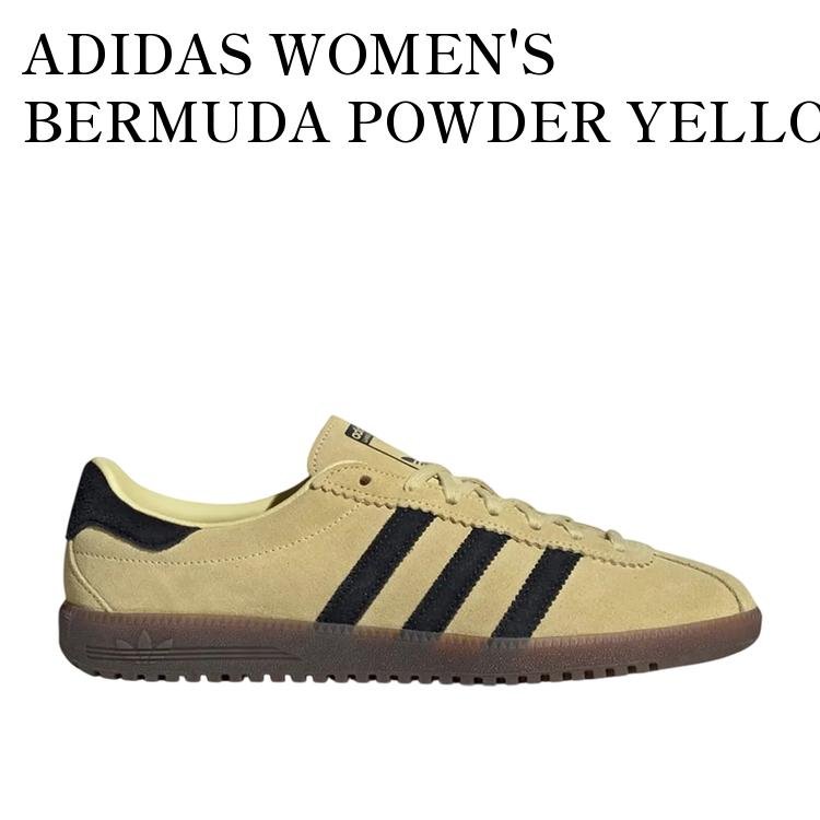 ADIDAS WOMEN'S BERMUDA POWDER YELLOW アディダス ウィメンズ バミューダ パウダーイエロー JI2659 メンズ レディース 人気 おしゃれ