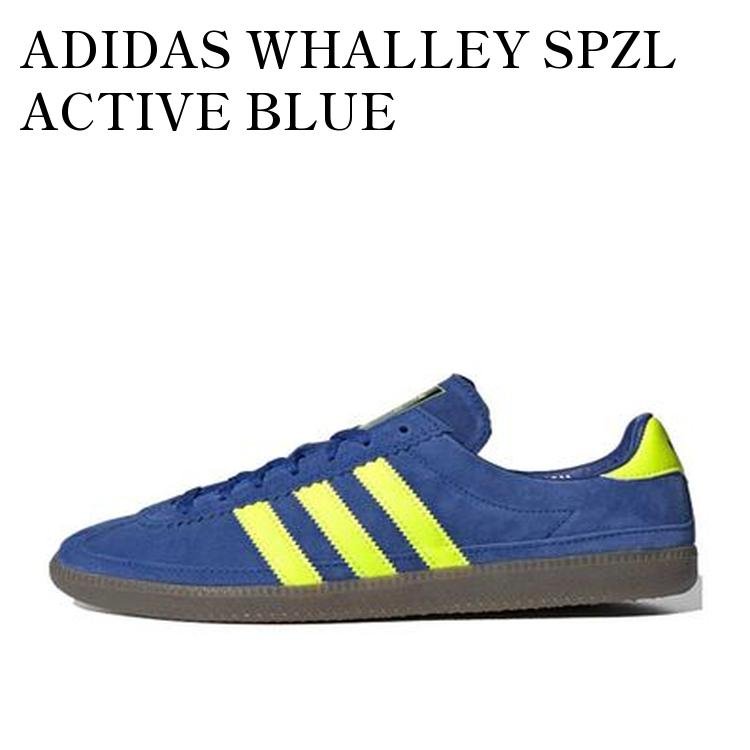 ADIDAS - 【お取り寄せ商品】ADIDAS WHALLEY SPZL ACTIVE BLUE アディダス ホエーリー SPZL アクティブ ブルー F35717 メンズ レディース 人気 おしゃれ