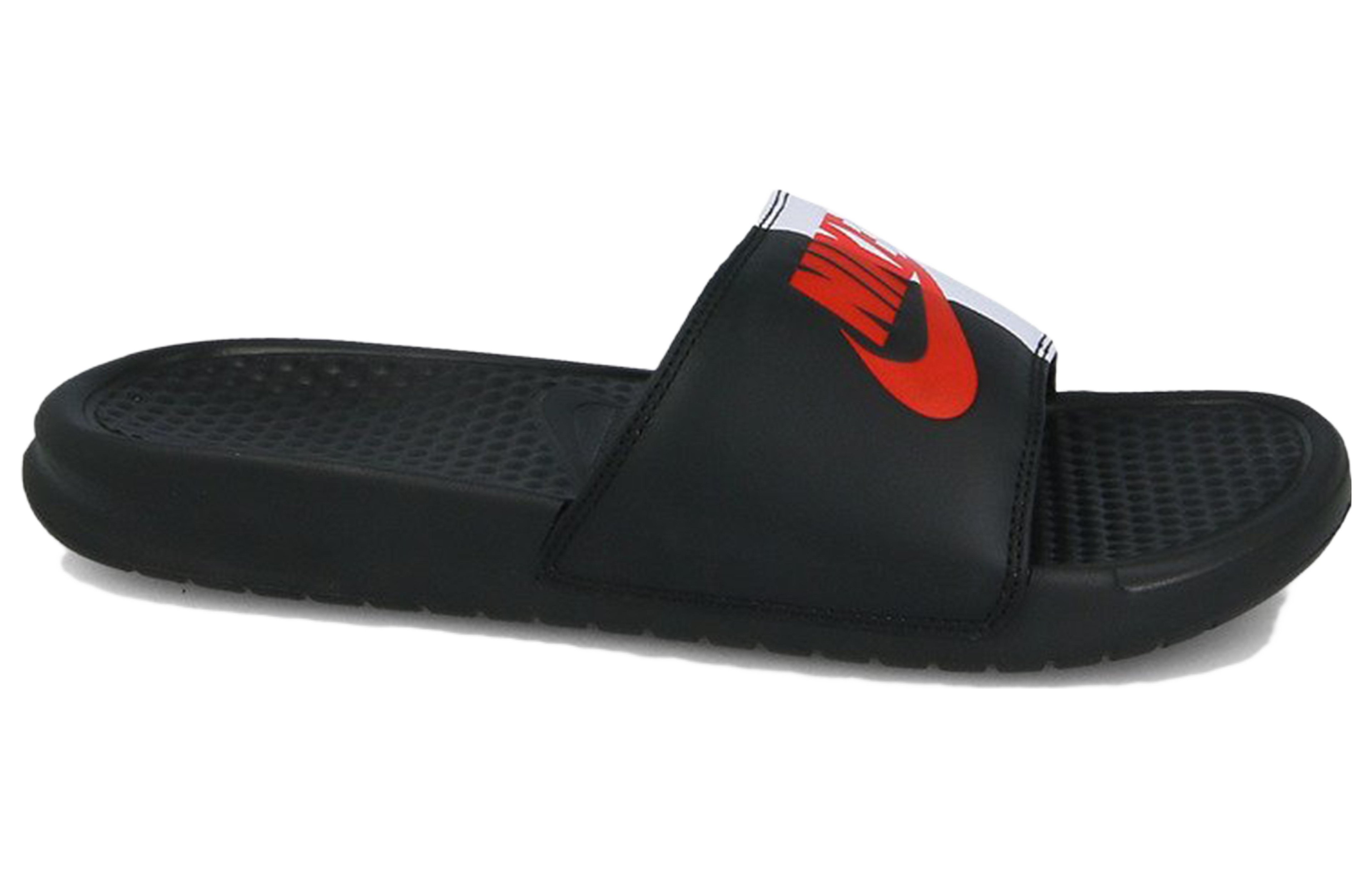 【お取り寄せ商品】NIKE BENASSI JDI BLACK/GAME RED ナイキ ベナッシ JDI ブラッ...
