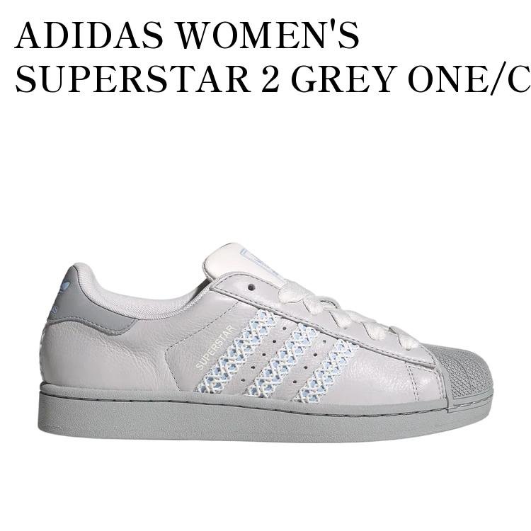 Rakuten - 【お取り寄せ商品】ADIDAS WOMEN'S SUPERSTAR 2 GREY ONE/CORE WHITE/STONE アディダス ウィメンズ スーパースター2 グレーワン/コアホワイト/ストーン JQ8729 メンズ レディース 人気 おしゃれ