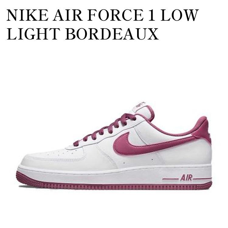 【海外限定 お取り寄せ商品】NIKE AIR FORCE 1 LOW LIGHT BORDEAUX DH7561-101 メンズ レディース 人気 おしゃれ