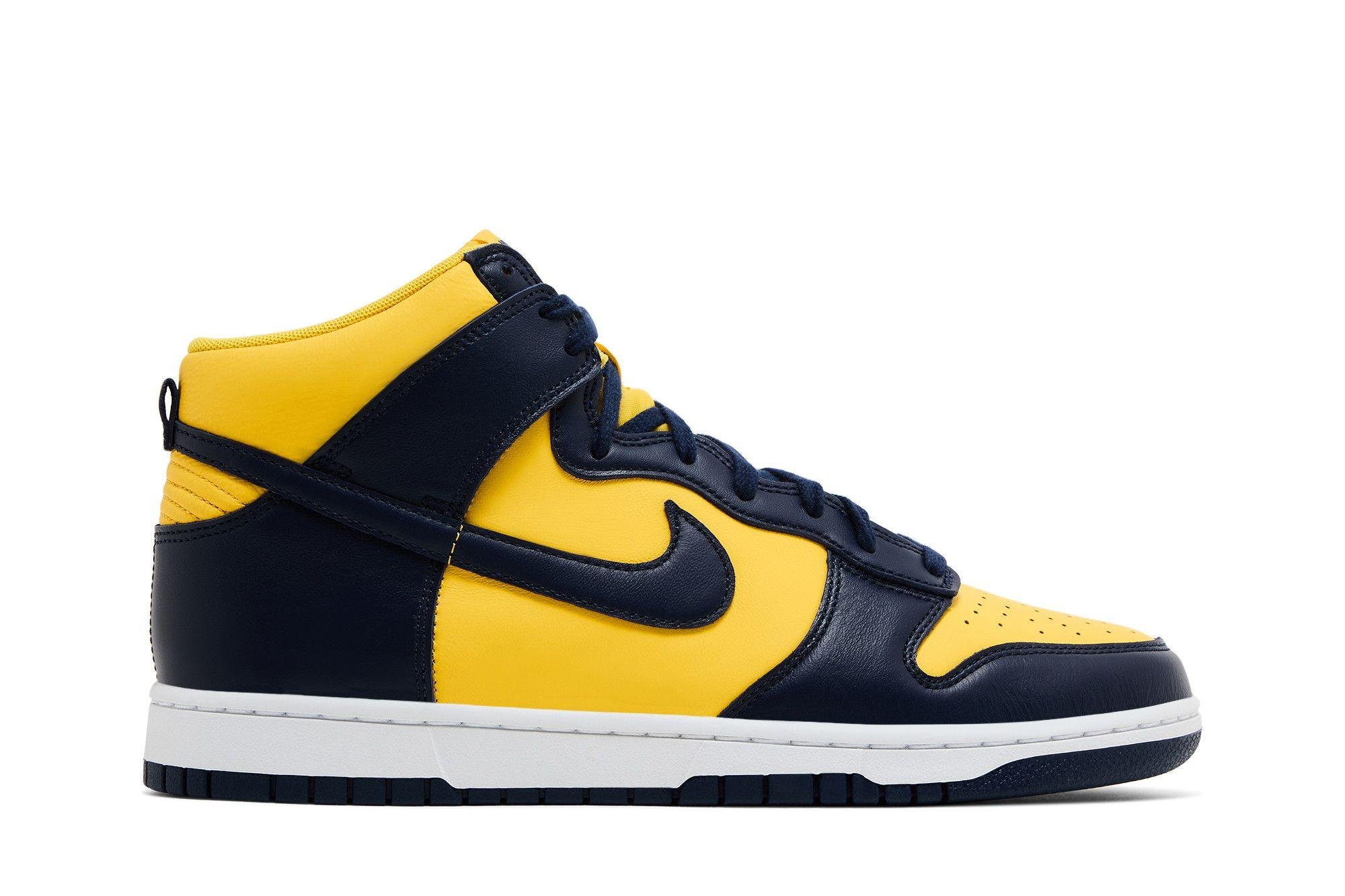 RAISEの【お取り寄せ商品】NIKE DUNK HIGH RETRO SE MICHIGAN(2025) ナイキ ダンク ハイ レトロ SE ミシガン(2025) HF3143-700 メンズ レディース 人気 おしゃれ｜アングル3