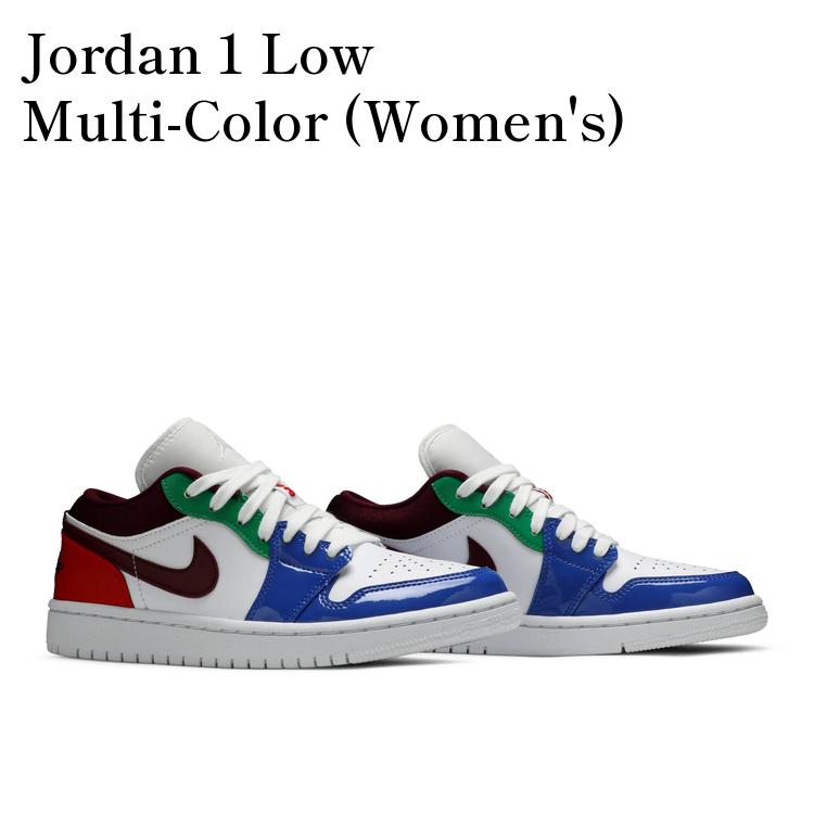 Jordan 1 Low Multi-Color (Women's) DB5455-100 メンズ レディース 人気 おしゃれ