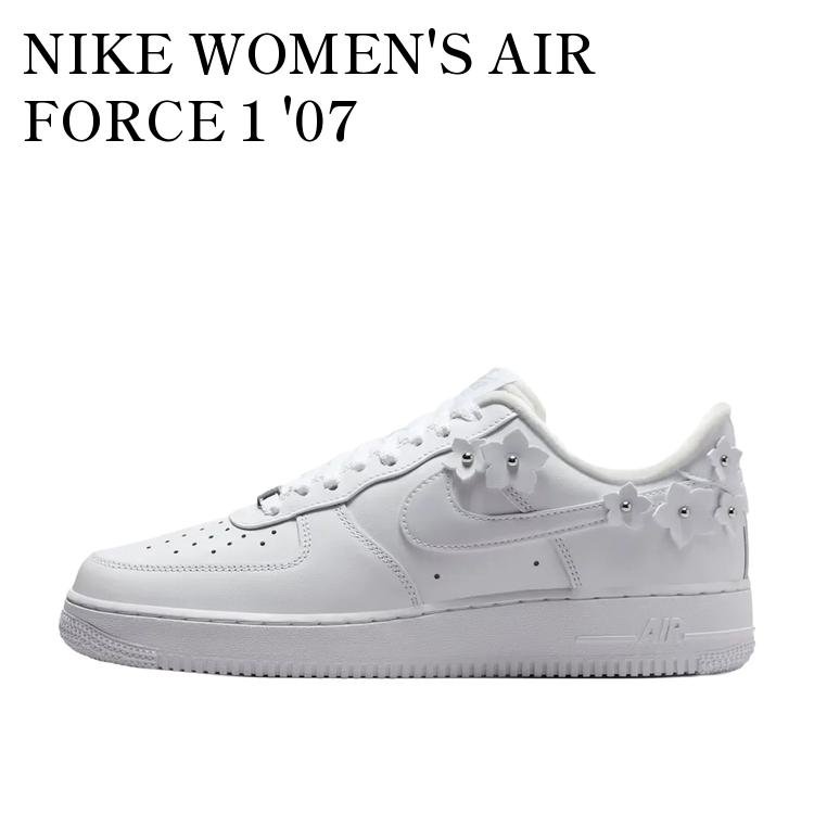 NIKE WOMEN'S AIR FORCE 1 '07 FLORETTE/WHITE ナイキ ウィメンズ エアフォース1 '07 フロレット/ホワイト IR8637-100 メンズ レディース 人気 おしゃれ