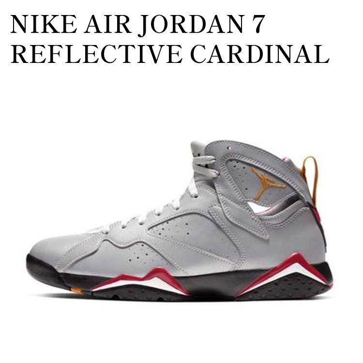NIKE AIR JORDAN 7 REFLECTIVE CARDINAL ナイキ エアジョーダン7 リフレクティブ カーディナル BV6281-006 メンズ レディース 人気 おしゃれ