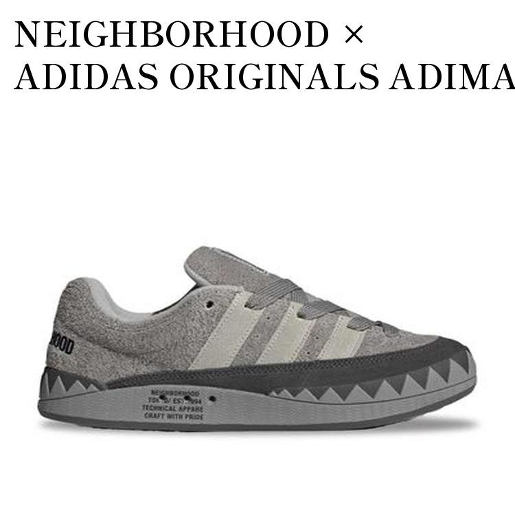 【お取り寄せ商品】NEIGHBORHOOD × ADIDAS ORIGINALS ADIMATIC SOLID GRAY/STONE ネイバーフッド × アディダス オリジナルス アディマティック ソリッドグレー/ストーン HP6771 メンズ レディース 人気 おしゃれ