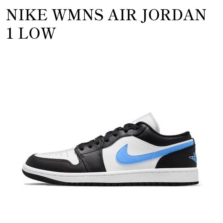 NIKE WMNS AIR JORDAN 1 LOW BLACK/UNIVERSITY BLUE ナイキ ウィメンズ エアジョーダン1 ロー ブラック/ユニバーシティ ブルー DC0774-041 メンズ レディース 人気 おしゃれ