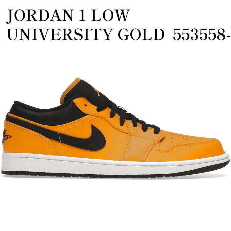 �ڳ������� �����󤻾��ʡ�JORDAN 1 LOW UNIVERSITY GOLD 553558-700 ��� ��ǥ����� �͵� �������