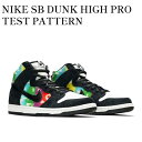 【お取り寄せ商品】NIKE SB DUNK HIGH PRO TEST PATTE