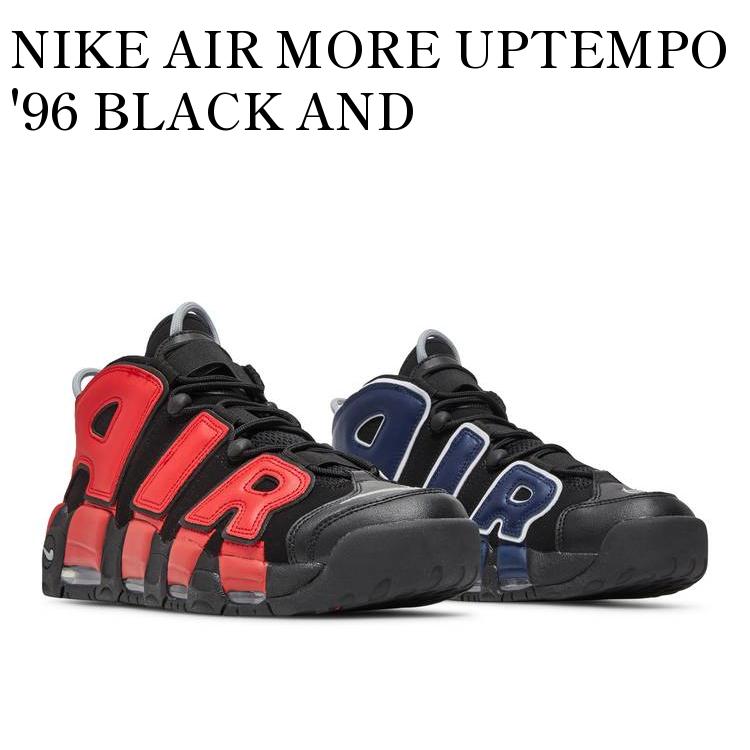 楽天RAISE【お取り寄せ商品】NIKE AIR MORE UPTEMPO '96 BLACK AND UNIVERSITY RED ナイキ エアモアアップテンポ '96 ブラック アンド ユニバーシティレッド DJ4400-001