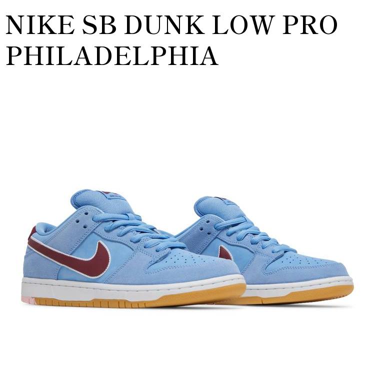 【お取り寄せ商品】NIKE SB DUNK LOW PRO PHILADELPHIA PHILLIES/VALOR BLUE AND TEAM MAROON ナイキ SB ダンク ロー プロ フィラデルフィア・フィリーズ/バラーブルー アンド チームマルーン DQ4040-400