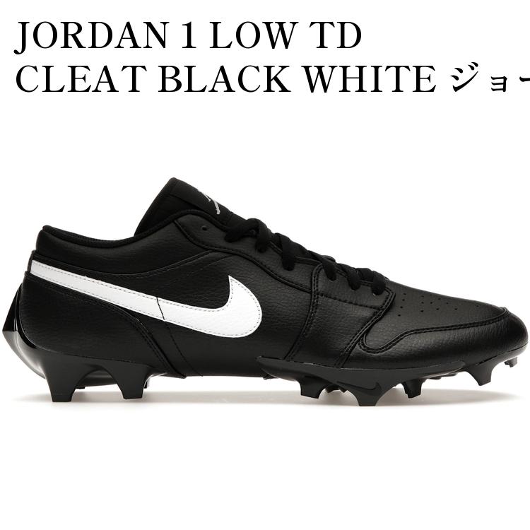 乐天商城 - 【海外限定 お取り寄せ商品】JORDAN 1 LOW TD CLEAT BLACK WHITE ジョーダン 1 ロー TD クリート ブラック ホワイト FJ6245-001 メンズ レディース 人気 おしゃれ