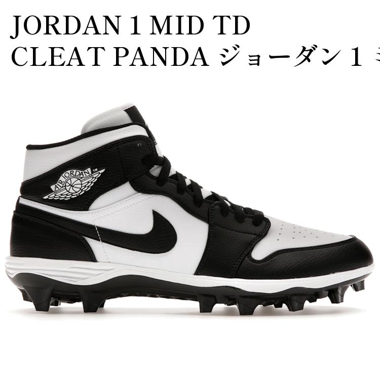 樂天商城 - 【お取り寄せ商品】NIKE AIR JORDAN 1 MID TD CLEAT WHITE/BLACK/BLACK ナイキ エアジョーダン1 ミッド TD クリート ホワイト/ブラック/ブラック FJ6805-100 メンズ レディース 人気 おしゃれ