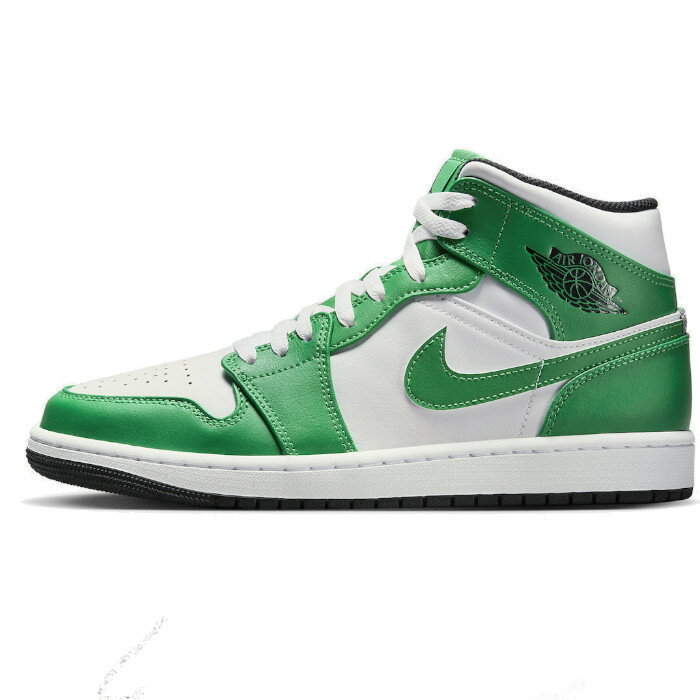  NIKE AIR JORDAN 1 MID LUCKY GREEN WHITE エアジョーダン1 ミッド ラッキーグリーン ホワイトDQ8426-301 メンズ スニーカー レディース