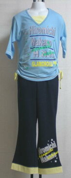 【送料無料】hiromichi nakanoヒロミチ　ナカノ130cm子供パジャマ五分袖パジャマ キッズ