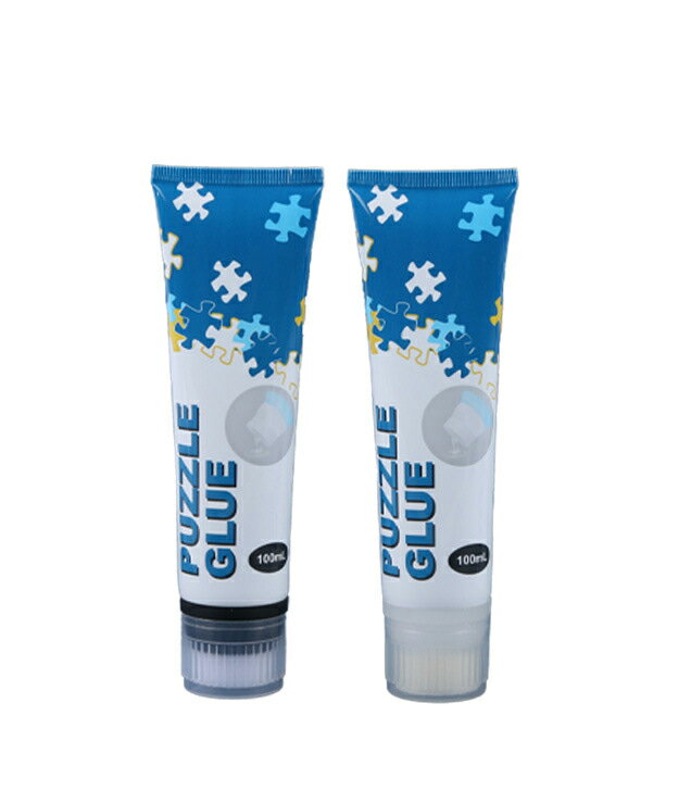 パズル クリア スポンジヘッド付き 100ML パズル接着剤クリア 完成ジグソーパズルを保存 ラミネート 保..