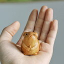 木彫り かわいい ネズミ 干支 天然 崖柏木 置物 木彫り 木製仏像 お守り 魔除け 本尊風水グッズ 祈願 開運祈願 縁起物 幸運UP 財運 プレゼンド ギフト...