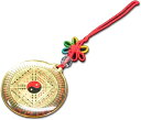 風水ストラップ 乾坤照宝図 厄除け お守り 魔除け 直径約3cm