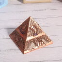 灰皿 ヨーロッパ式 エジプトのファラオ 金属ピラミッド 置物