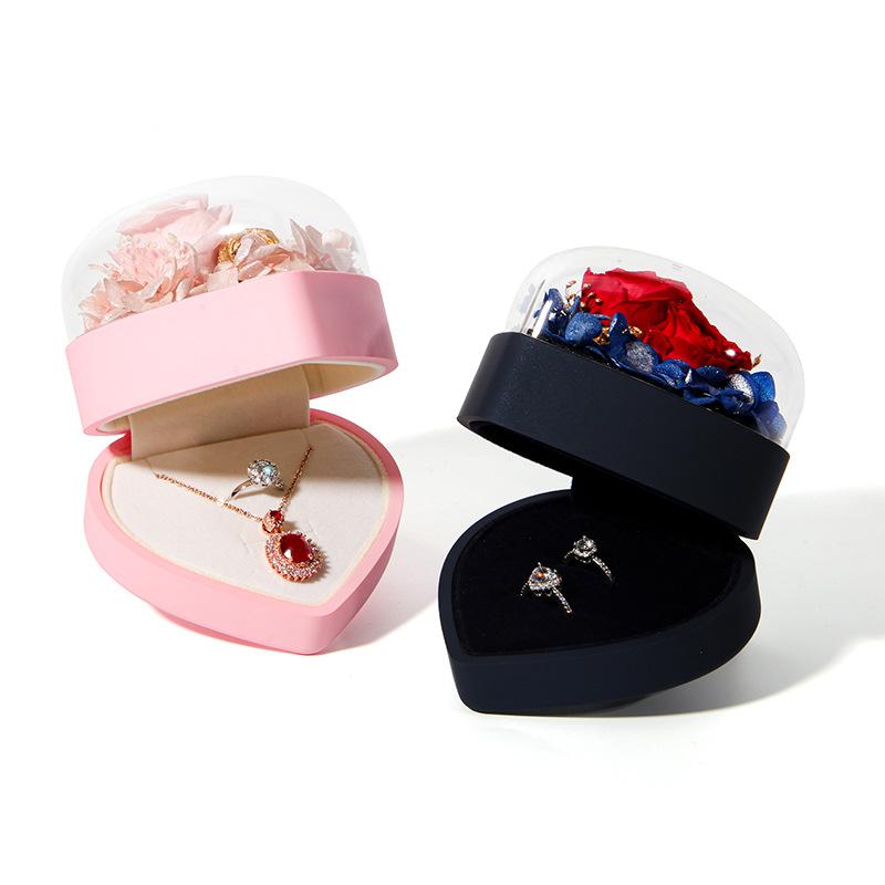 プリザーブドフラワー ジュエリーボックス 枯れない花 女性 女友達 彼女 母 贈り物 大切な人へ感謝の気..