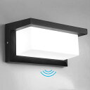 玄関ライト 玄関照明 人感センサーライト 12W 外灯 IP65防水 LED ポーチライト 屋外 ウォールライト ブラケットライト アウトドアライト ウォールラ...