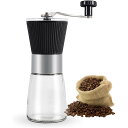 コーヒーミル 手動 手挽きコーヒーミル 手動コーヒーミル コーヒーグラインダー 手動 ミル 手挽き 珈琲 コーヒーみる セラミック臼 粗さ調整可能 丸洗い可能 ...