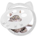 猫ドア ペット用網戸ドア 網戸用ドア 猫用自由に出入の口 ロック可能取付簡単の猫 小型犬用ペットドア (猫 小型犬用)