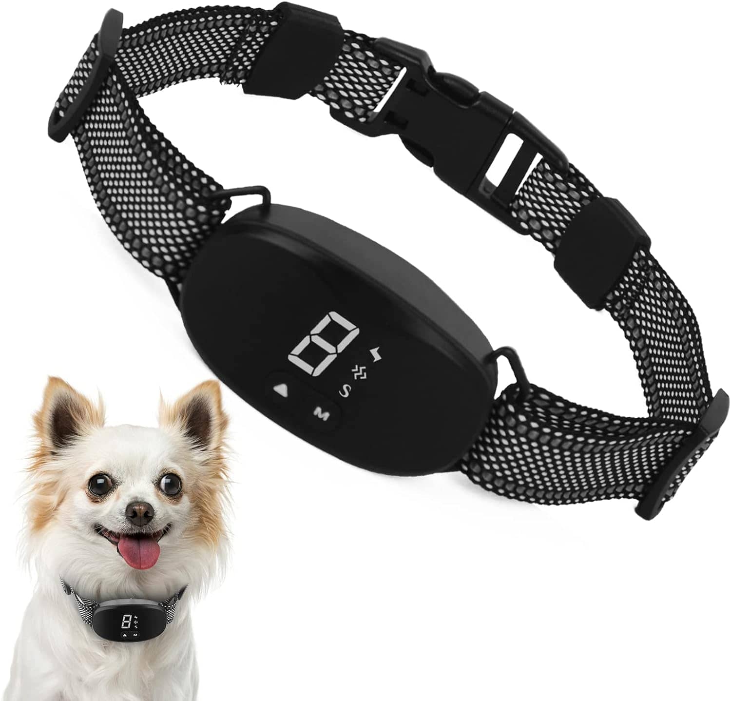 無駄吠え防止 首輪 犬 むだぼえ防止 グッズ 全自動式 無駄吠え防止器具 犬しつけ 訓練 2309