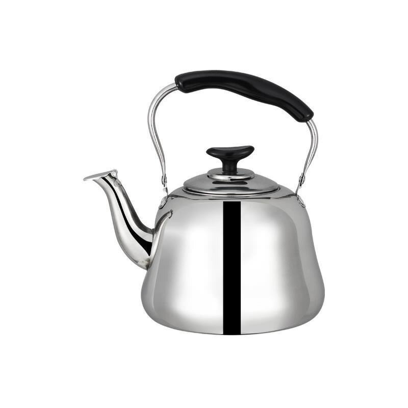 2L やかん ケットル アルミニウム ケトル 広口 ガス火熱源対応 絶縁ハンドル 均一加熱 コーヒー お茶 水などに適用 キッチン調理器具 大容量