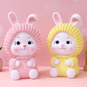 ウサギ貯金箱 かわいい うさぎ型 子供用貯金箱 ピンクウサギ 貯金箱 イースター バニー コインバンク 男 子 女 子 誕生日 プレゼント ホームデ コレーショ...
