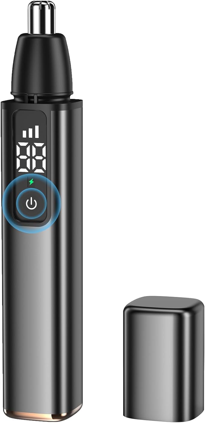 鼻毛カッター メンズ 【2025新モデル】エチケットカッター 触覚スイッチ 3段階スピード調節 Type-c 充..