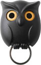 フクロウキーウォールフック かわいい キーリングホルダーフック ホームオフィス 吊り下げ ための創造的なかわいい夜のフクロウの装飾、男の子、女の子、子供 ユニー...