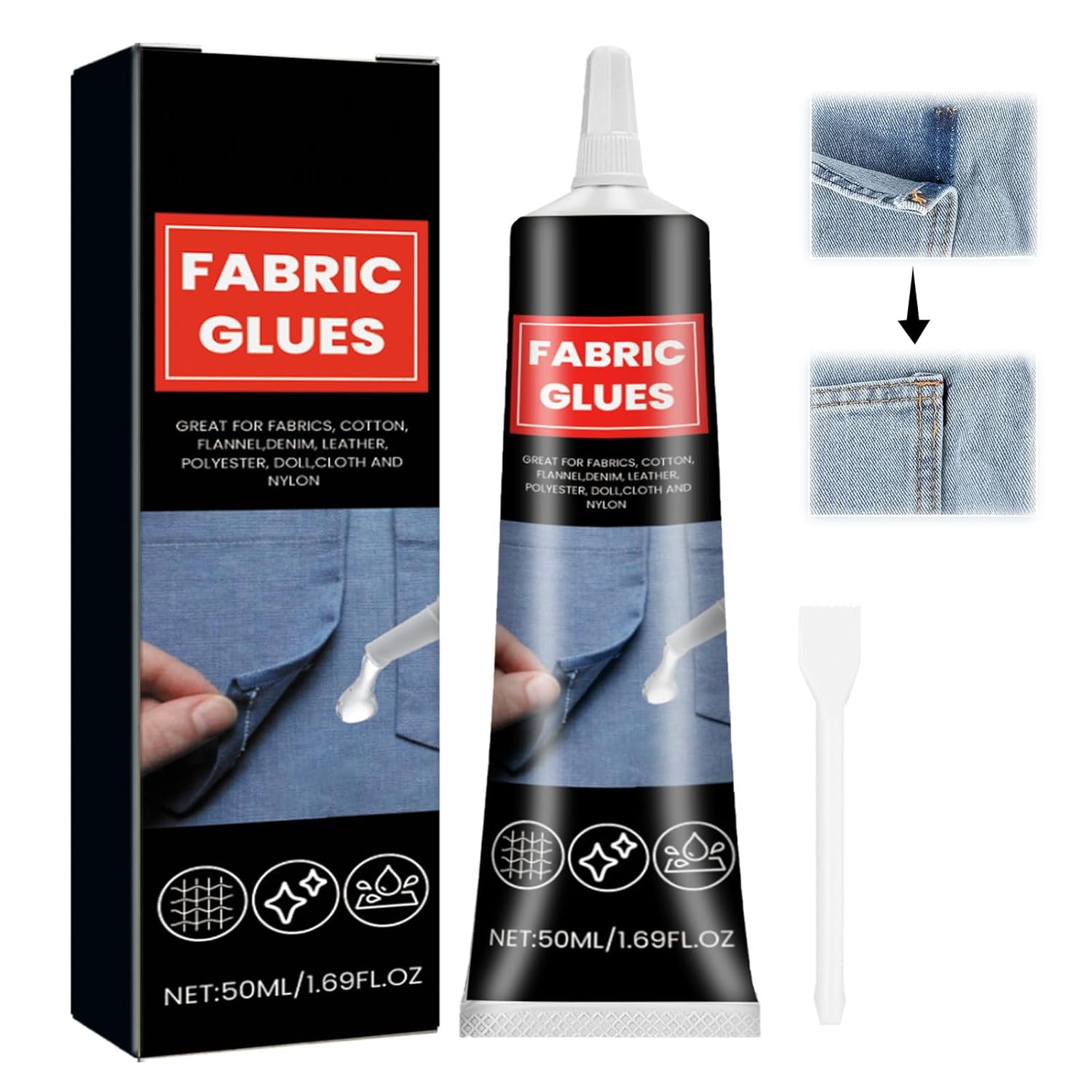 生地用接着剤 繊維用接着剤 生地修理用縫製接着剤 液体縫製用接着剤 繊維用接着剤 防水 洗濯機で洗えま..