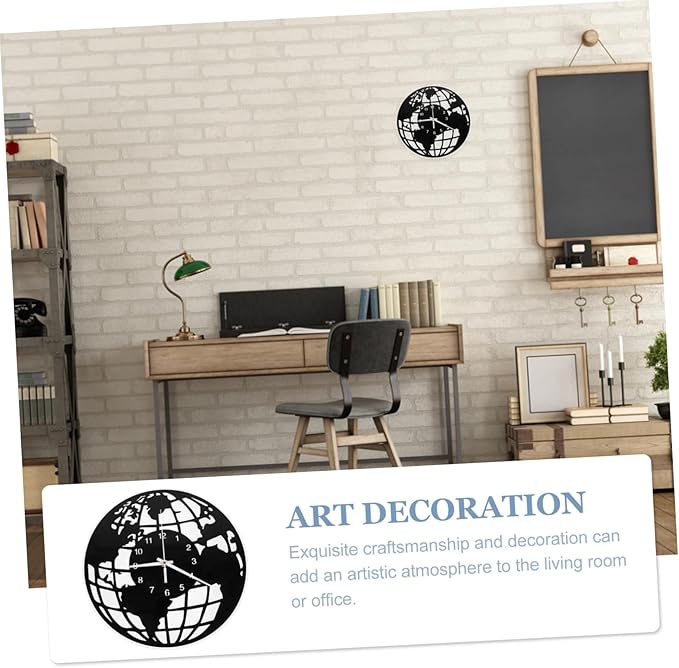 北欧 地図 壁 時計 ミュート 壁 時計 リビング 部屋 時計 壁 時計 ホーム 壁 時計 オフィス 時計 壁掛け 壁掛け 時計 飾り 壁掛け 時計 飾り 丸型 時計 [3]