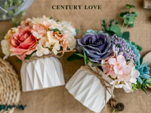 造花 室内用ブーケ 枯れないお花 手作りフラワーアレンジメント リアルなアートフラワーギフト 撮影 鉢植え 開店祝い 新築祝い 誕生日祝い オフィス 雰囲気づくり バレンタインデー 最適来店 引っ越し 家庭