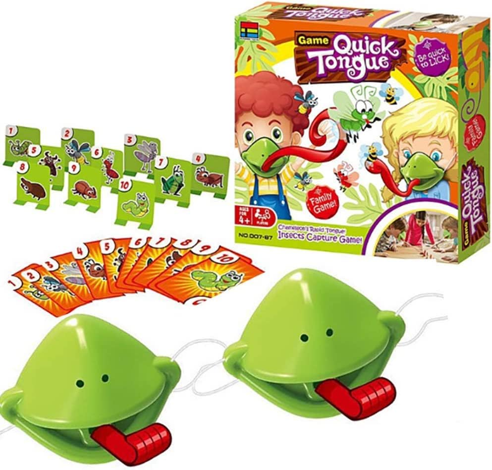 カメレオン舌おもちゃ 舌キャッチバグゲーム 虫車を食べる 面白いゲーム インタラクティブおもちゃ 舌デスクトップボードゲーム トカゲ舌食べるゲーム 親子ゲーム