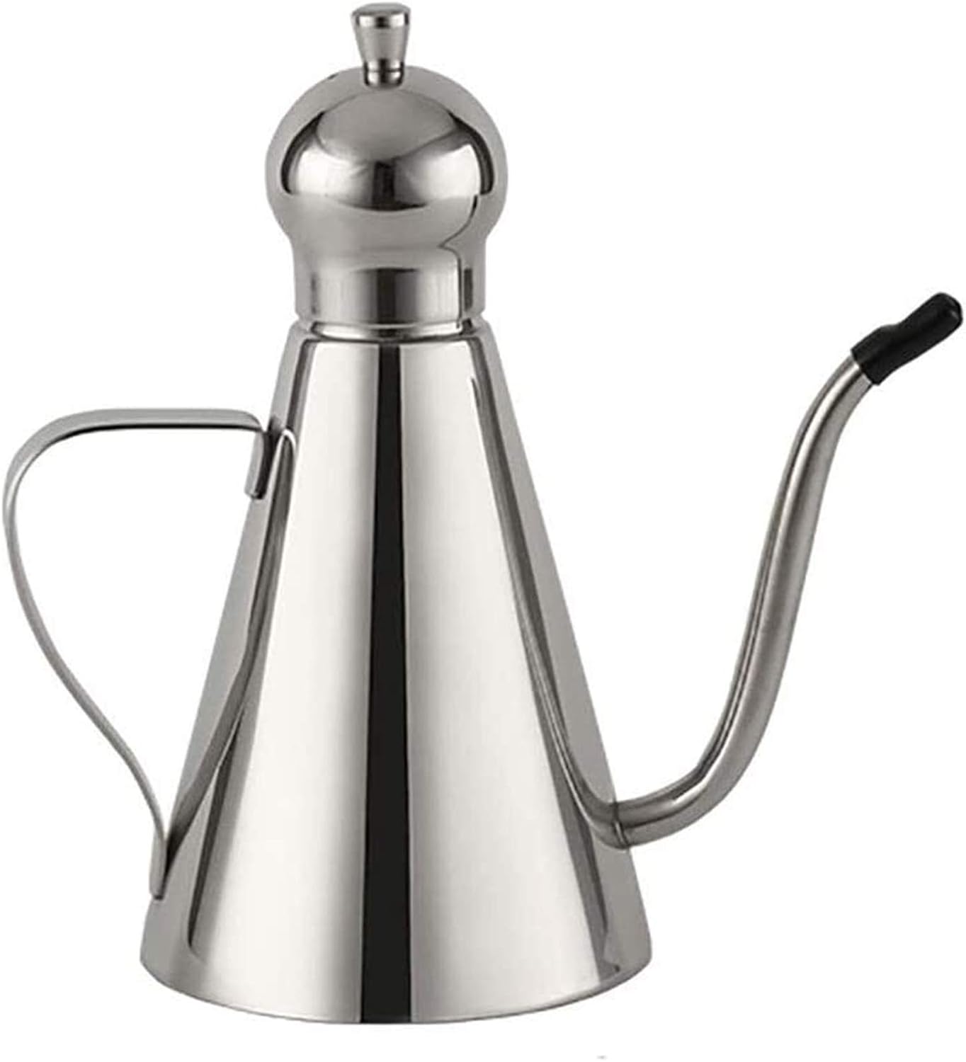 ステンレスメタルジャグ缶 オイルボトル ポット ポアラービネガー オリーブディスペンサー 350ml/500ml..